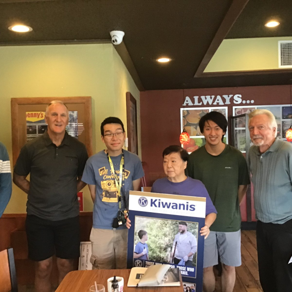 KLF MEETING AT DENNY'SWITH UCI STUDENTS