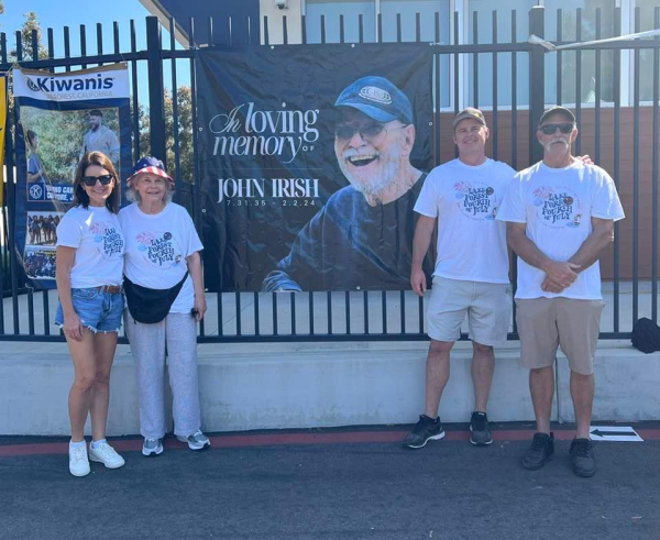 JOHN IRISH MEMORIAL  BANNER ER  